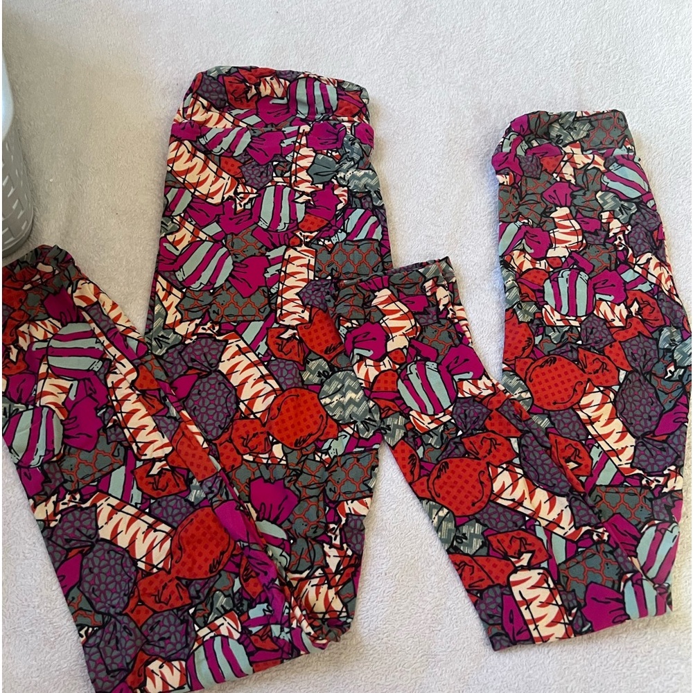 Candy Mom and Daughter Matching LuLaRoe Leggings